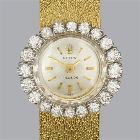 antique diamond rolex watches